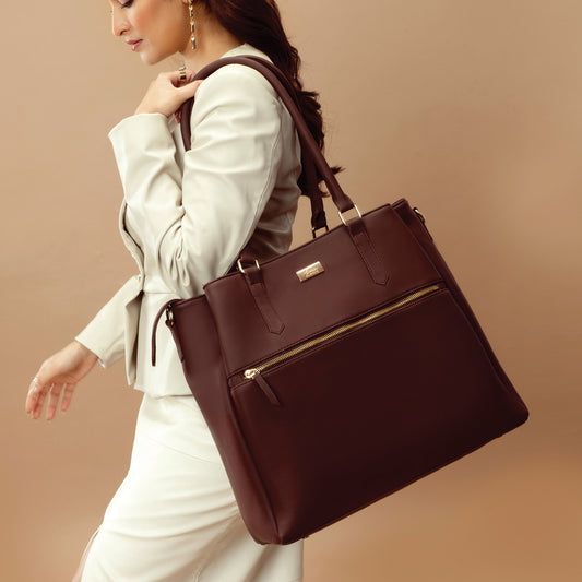 Mahogany Mystique Aspire Tote bag