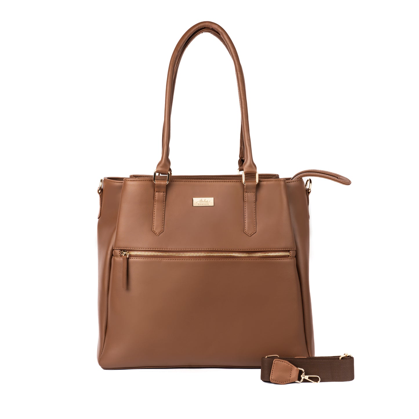 Mocha Elegance Aspire Tote bag