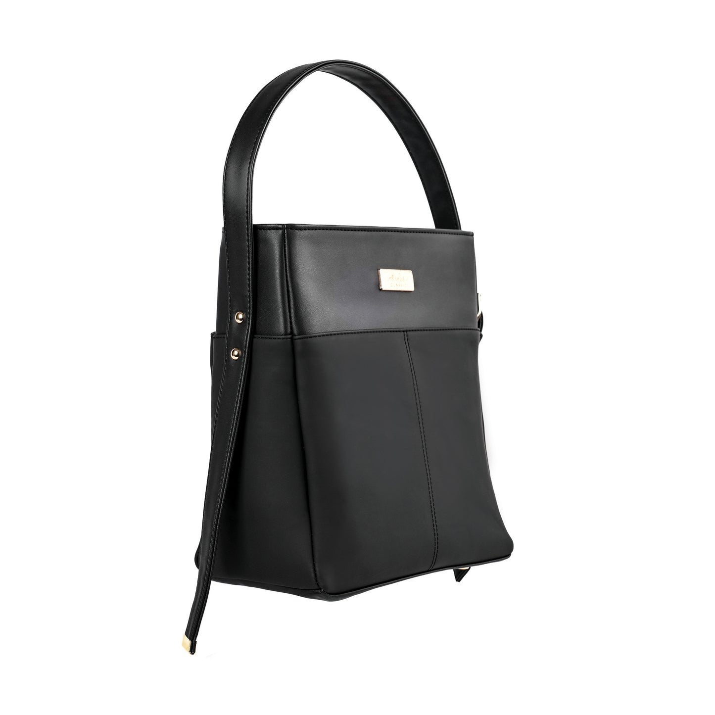 Charcoal Chic Bucket Bag/Shoulder bag