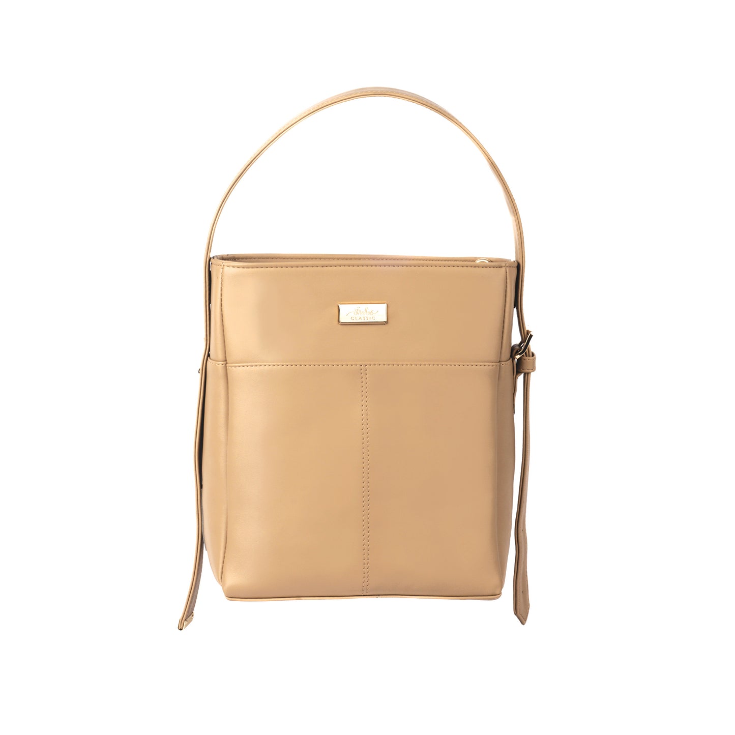 Timeless Taupe Bucket Bag/Shoulder bag