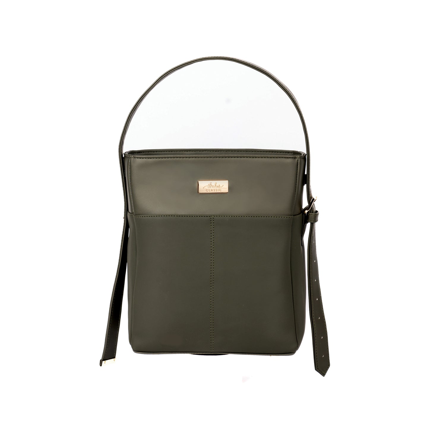 Olive Opulence Bucket Bag/Shoulder bag