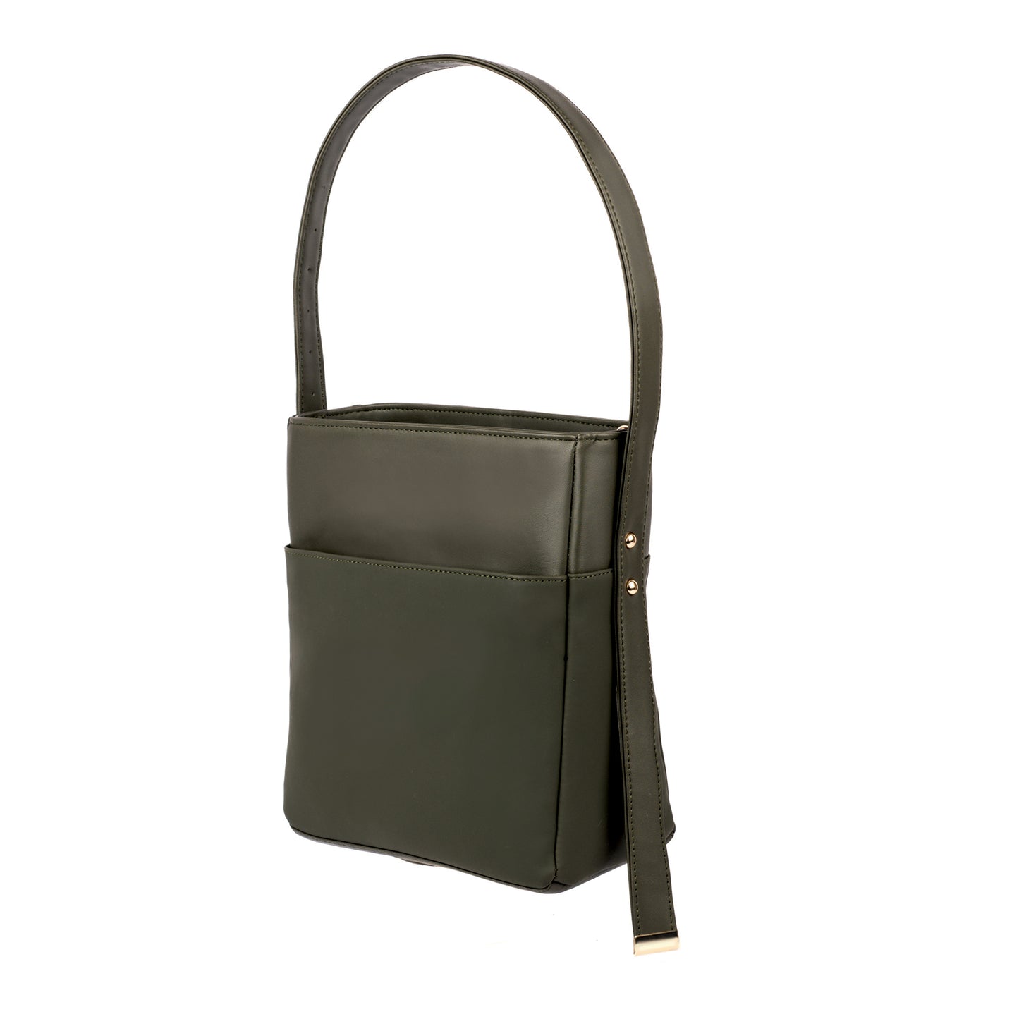 Olive Opulence Bucket Bag/Shoulder bag