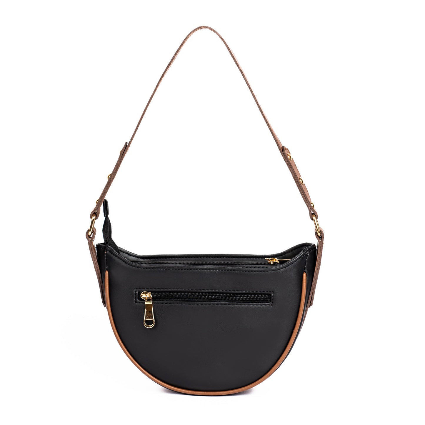 Charcoal Caramel Hobo/Shoulder Bag