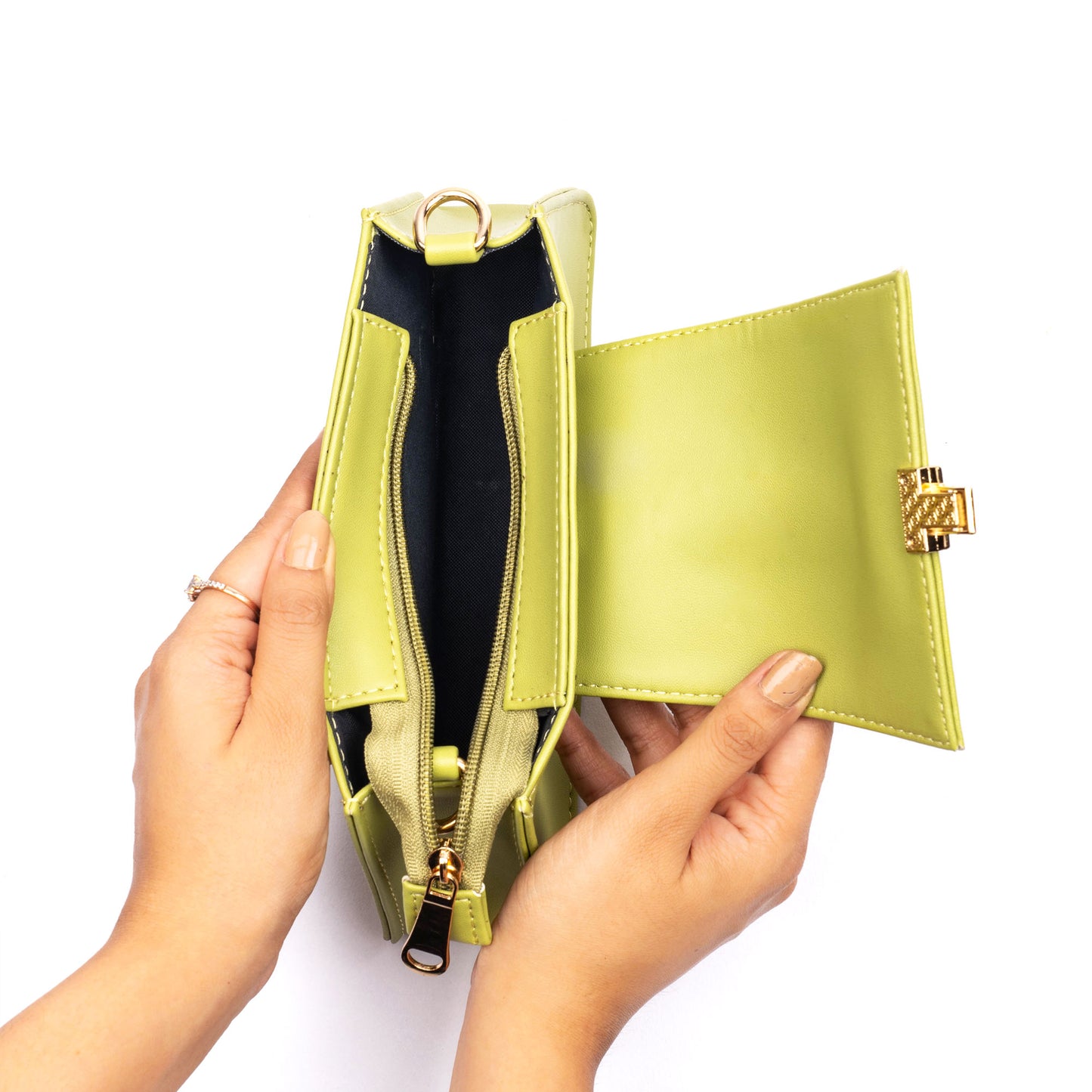 Citrus Burst Mini Baguette Bag