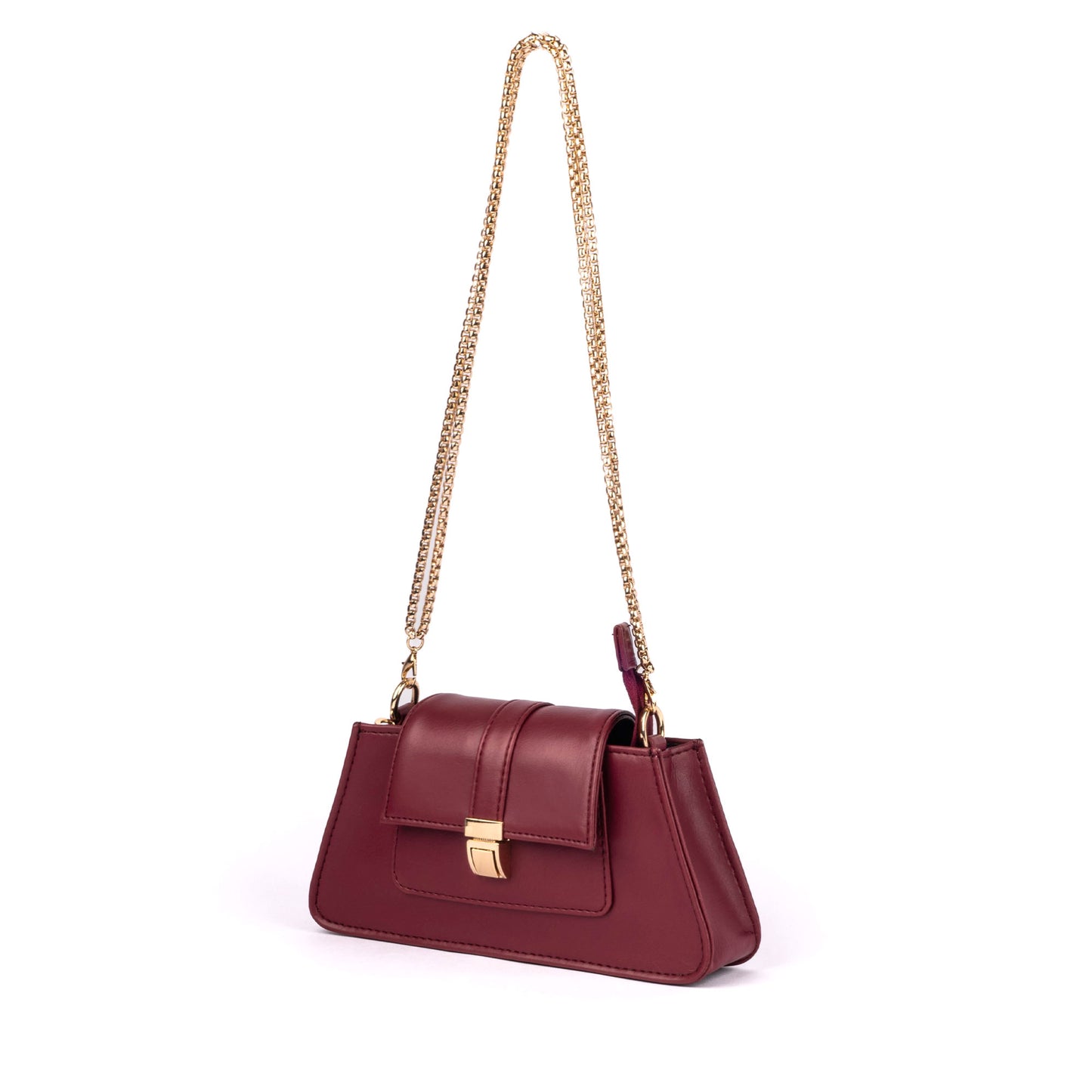 Crimson Crush Mini Baguette Bag