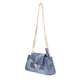 Denim Dusk Mini Baguette Bag