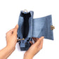 Denim Dusk Mini Baguette Bag