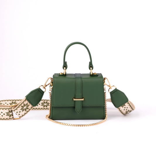 Emerald Elegance Mini Sling bag