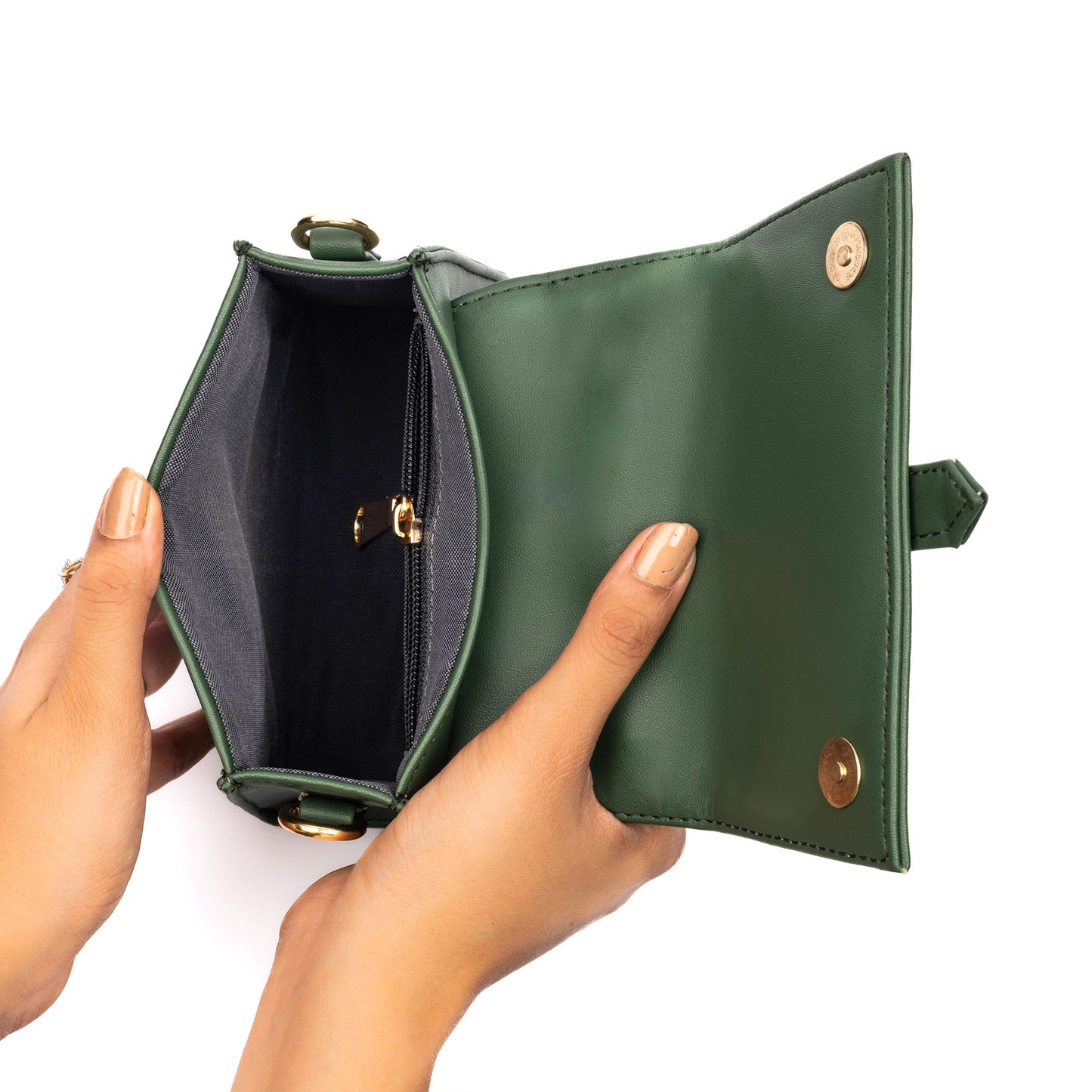 Emerald Elegance Mini Sling bag