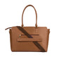 Mocha Elegance Oversized Tote bag for 17" laptop