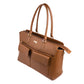 Mocha Elegance Oversized Tote bag for 17" laptop