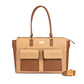 Cinnamon Cocoa Oversized Tote bag for 17" laptop