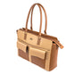 Cinnamon Cocoa Oversized Tote bag for 17" laptop