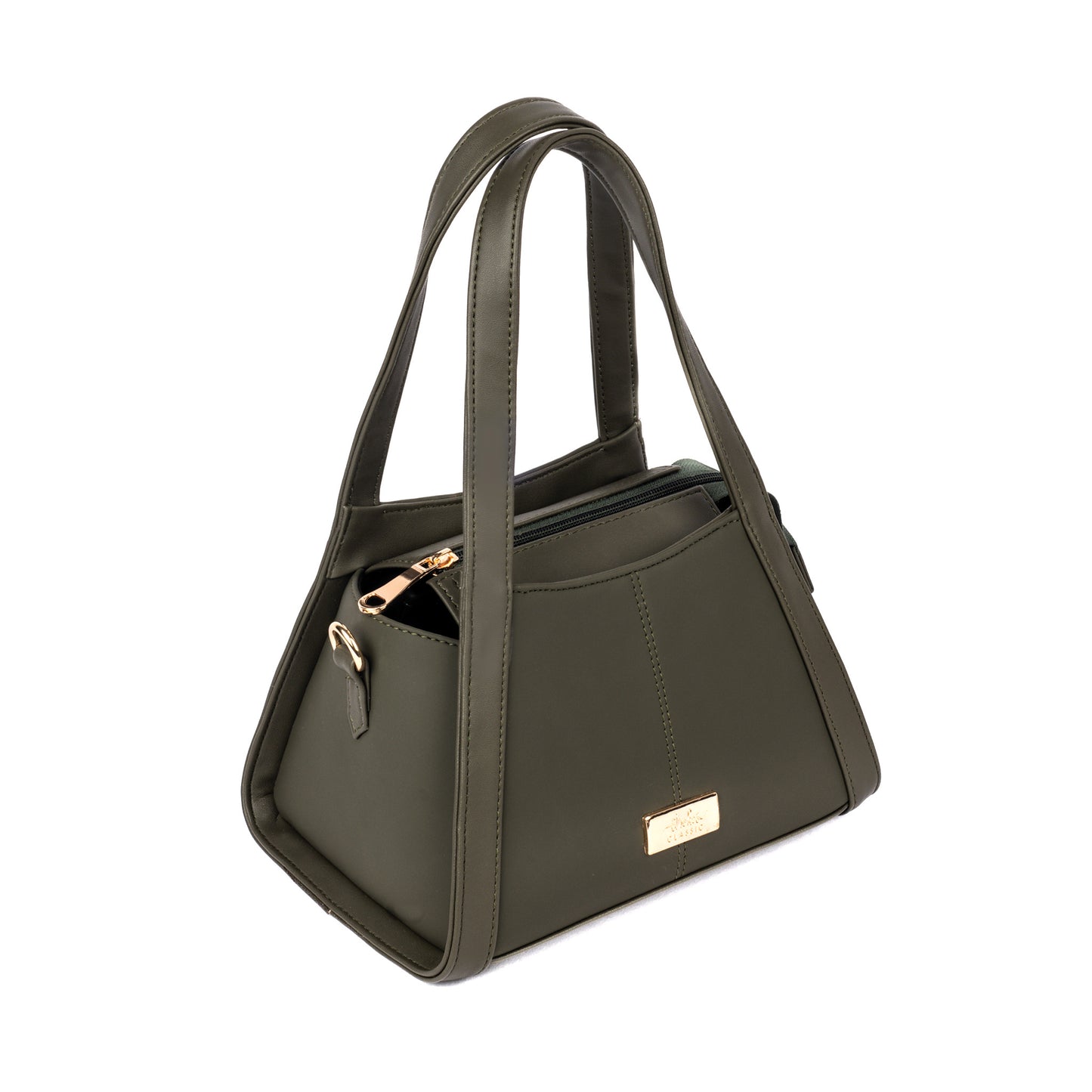 Olive Opulence Small Handbag