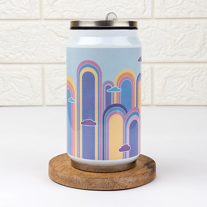 Rainbow Cascade Double Wall Vacuum Insulated Stainless Steel Can