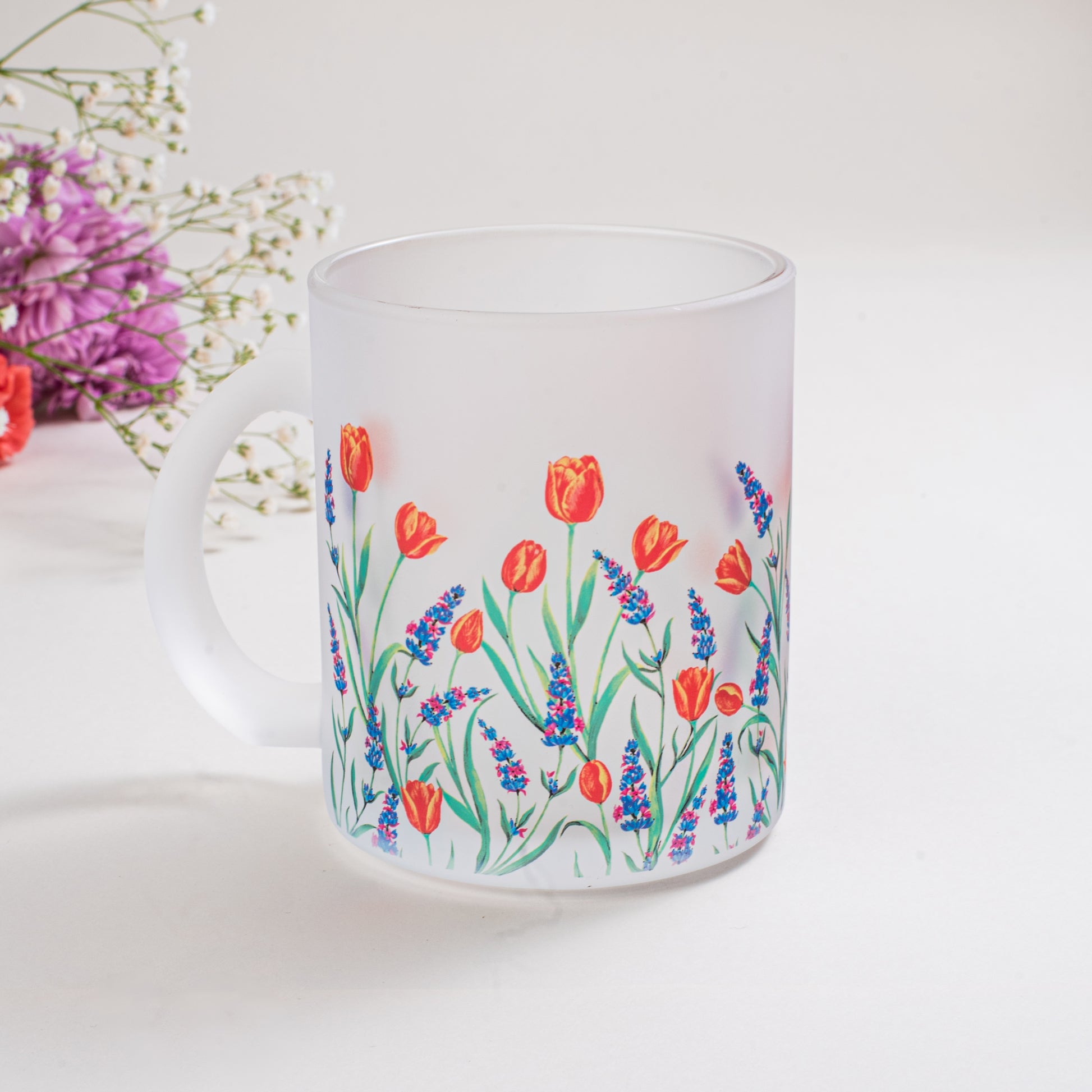 Handcrafted Lavender Mug | Hillcrest Lavender