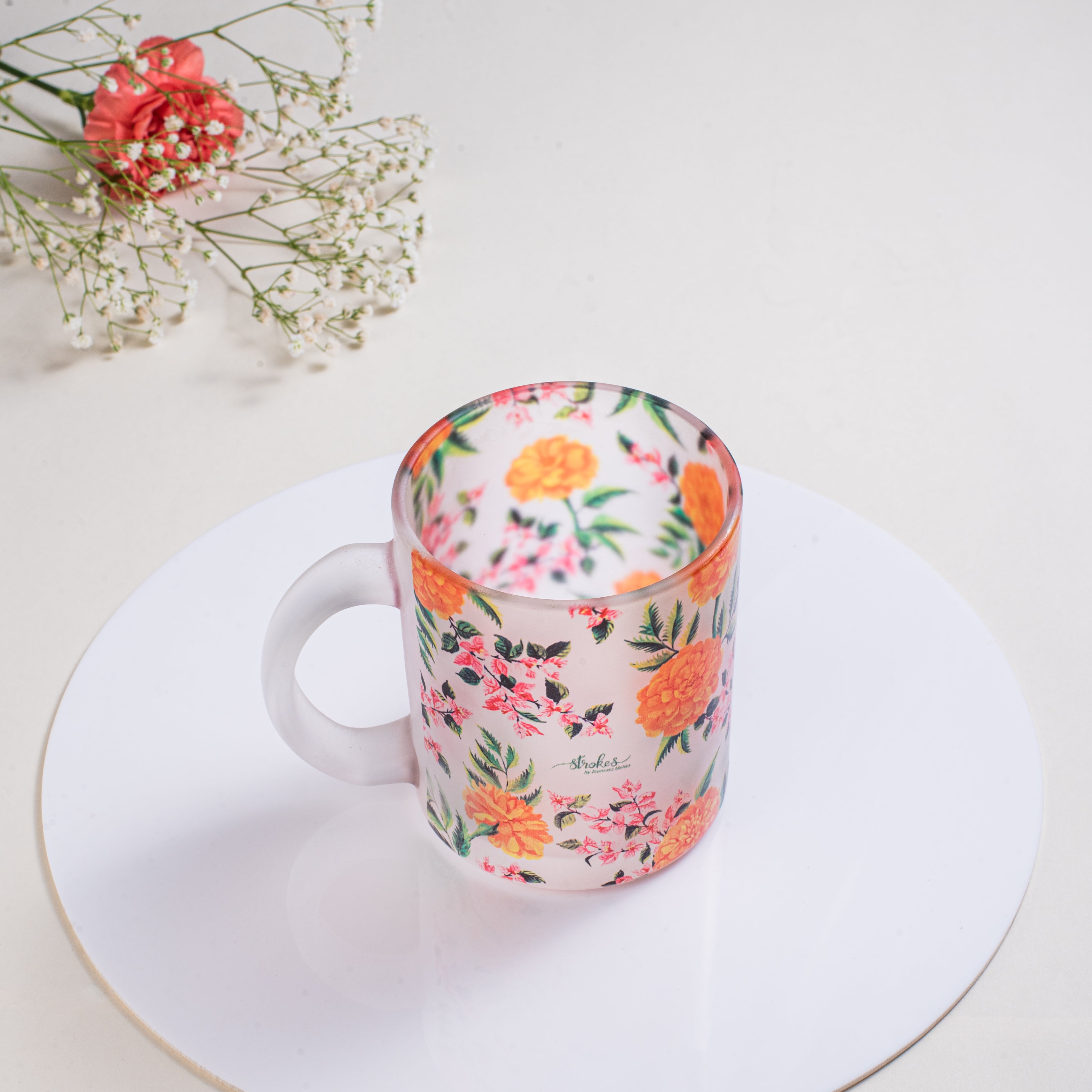 Blue Bone China Porcelain Tea Cup Set, British Royal Ceramic Cups for –  ArtWorkCrafts.com