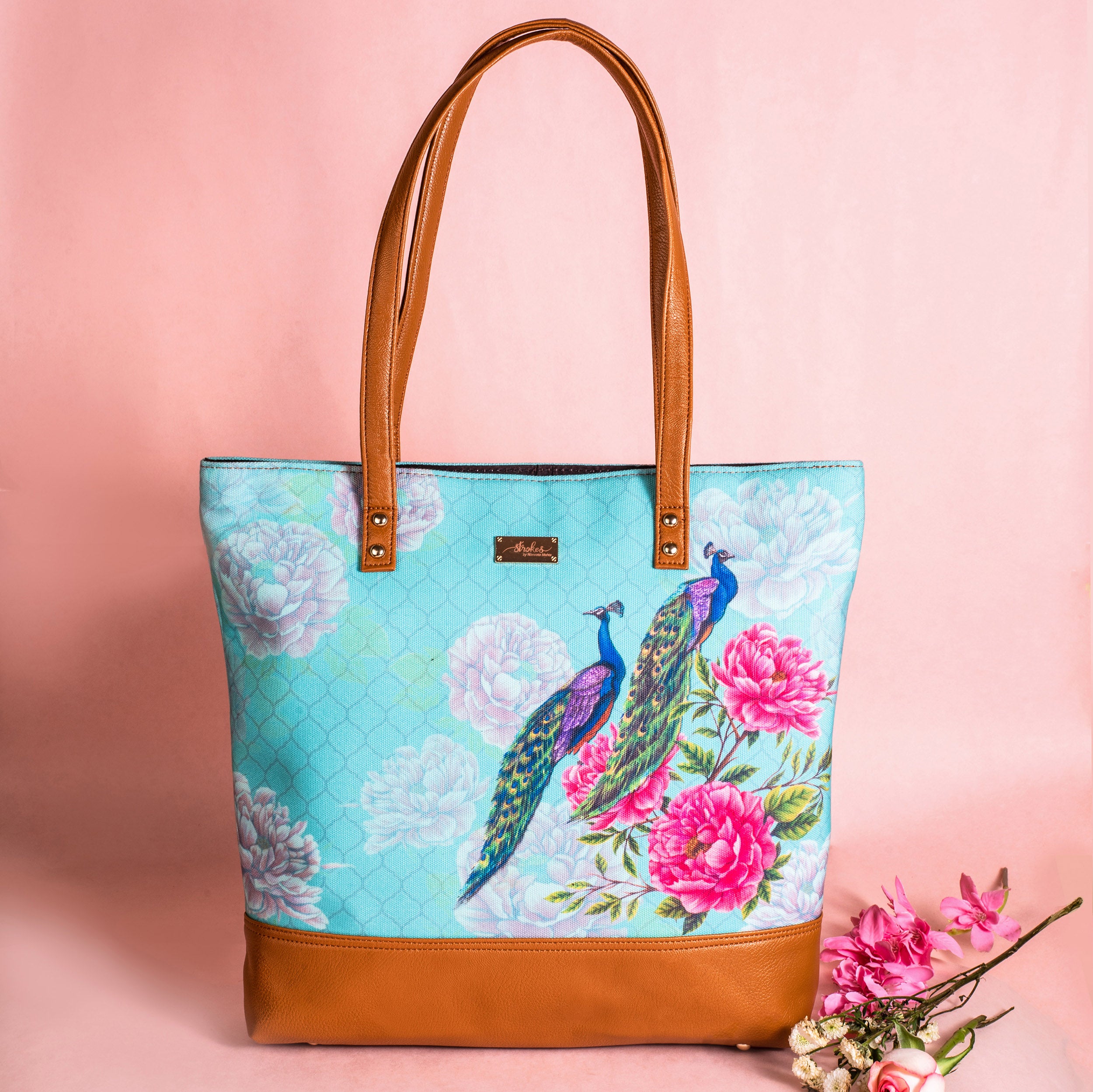 Peacocks store tote bags